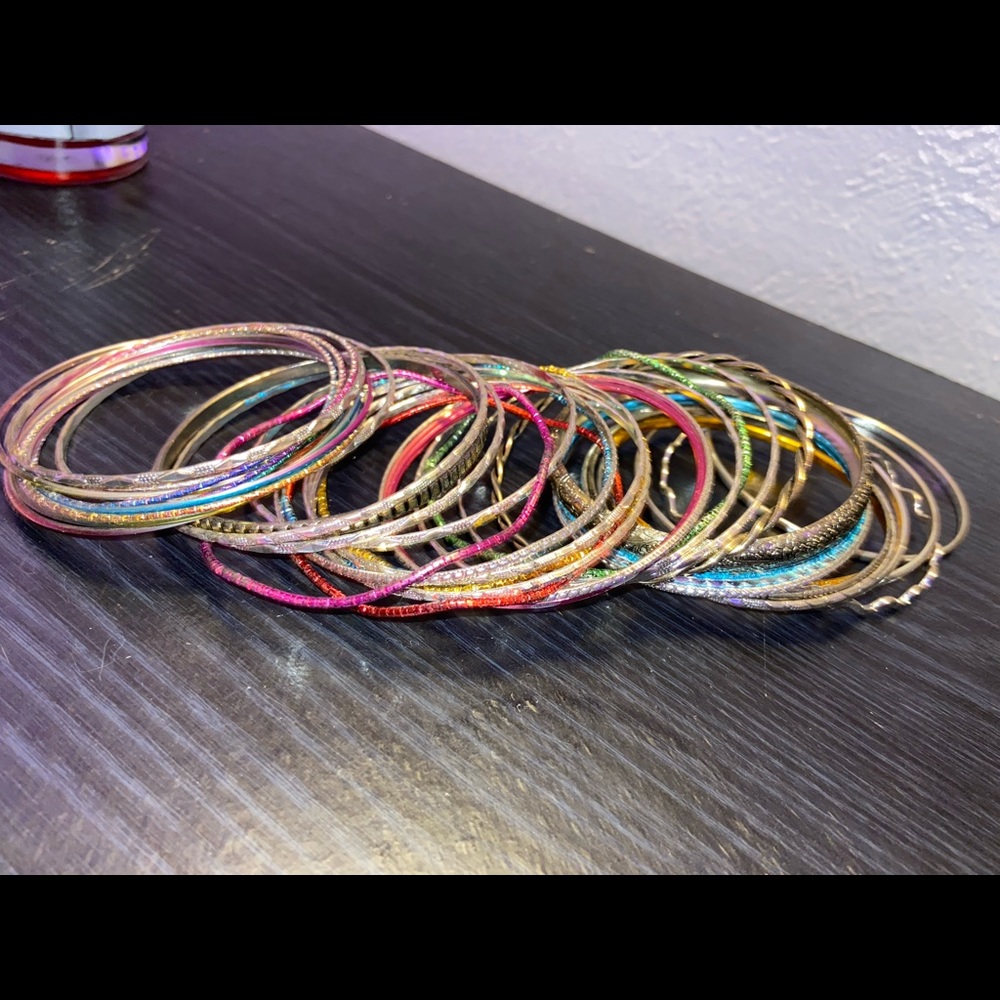 Bangle bracelets